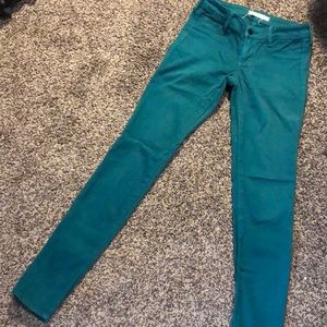 Turquoise Jeans